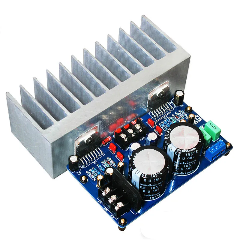 

Dual AC28V TDA7293 100W + 100W dual channel fever power amplifier board 117*69*50mm