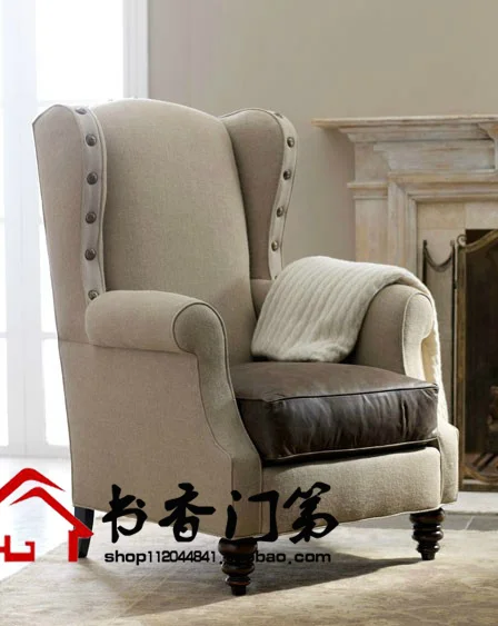 American Village Single European High Backed Chair Tiger Specification