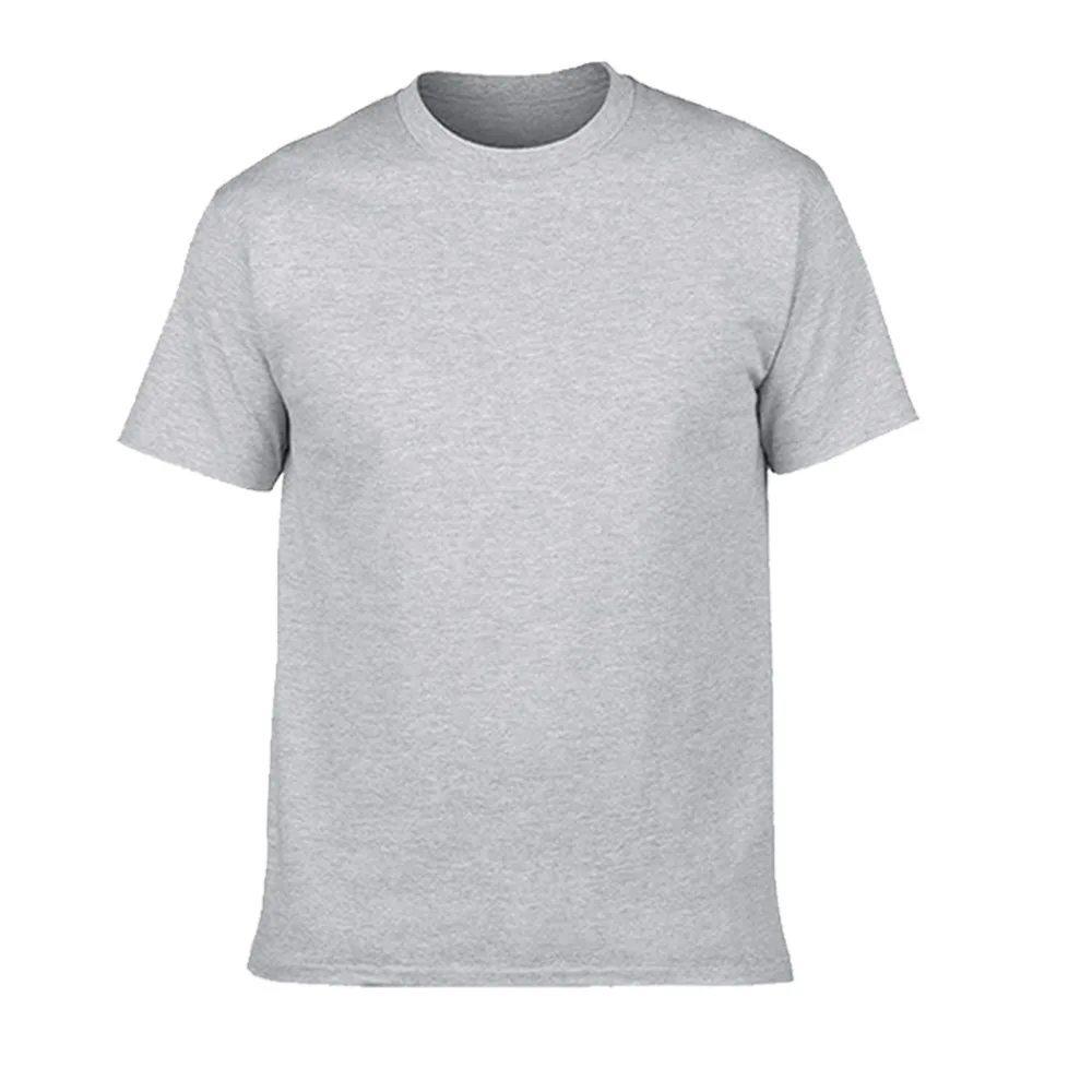 GILDAN, брендовая пустая футболка, мужские футболки с коротким рукавом, одноцветные, хлопок, Homme, футболка, 3XL, летняя мужская одежда размера плюс