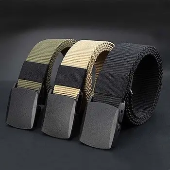 

Cool Handsome Men Outdoor Sports Military Tactical Casual Waistband Rigger Belt Adjustable Durable