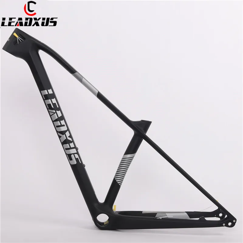 Clearance LEADXUS 27.5er T800+T1000 Carbon Fiber MTB Bike Frame Quick Release/Thru Axel 27.5 Inch Carbon Mountain Bicycle Frame 0