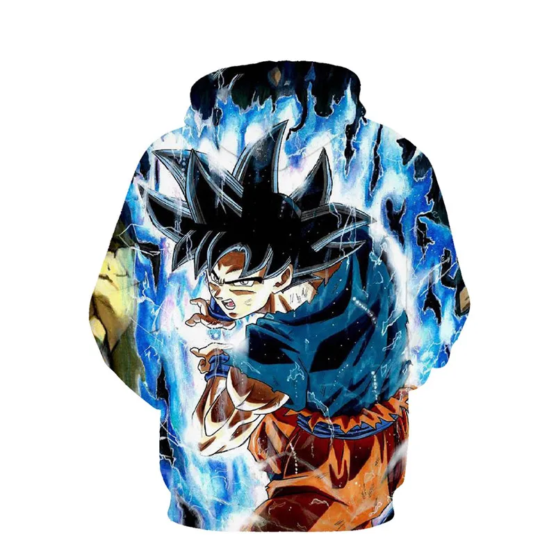 Hot Anime Dragon Ball Hoodies Men Women 3D Sweatshirts Super Saiya Vegeta Kids Goku Hoodie Male ...