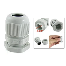 Ksol стиль 10 шт. белый Пластик PG11 Водонепроницаемый Кабельные вводы Инструменты для наращивания волос