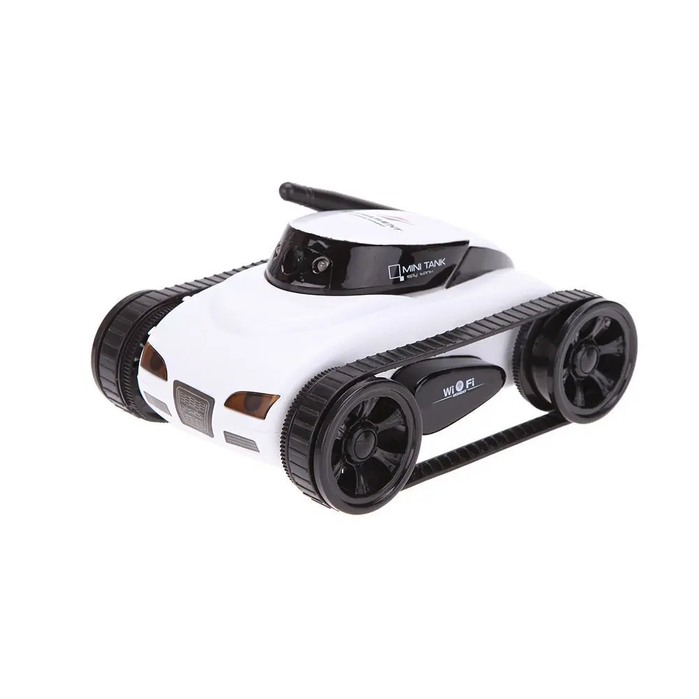 Wifi Mini ispy RC Tank Car with 30W Pixels Camera for iPhone iPad iPod