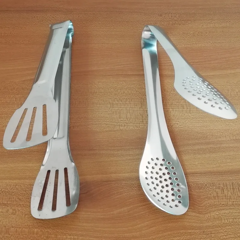 Direct Selling Multi Function Stainless Steel Food Tongs Baking