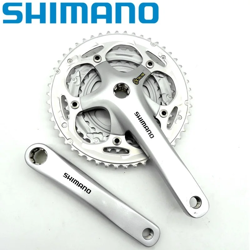 Shimano FC R453 диаметра окружности болтов (50/39/30 T 170 мм сплайн рукоятки отверстие 8/9