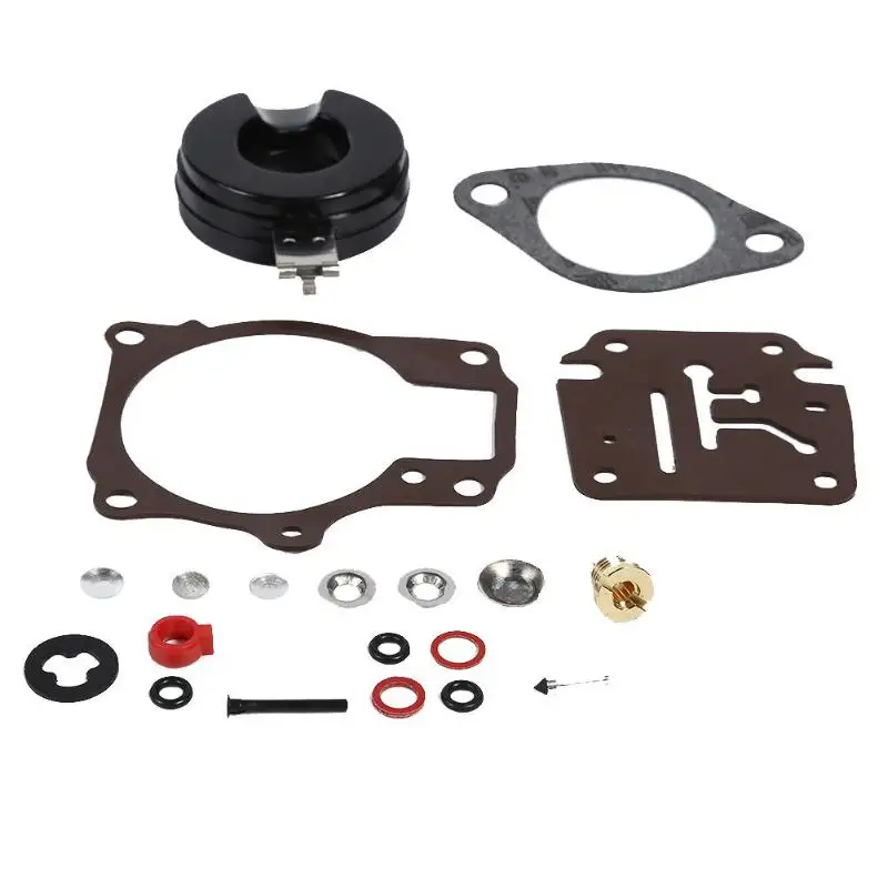 

Carb Rebuild Kit for Johnson Evinrude 20 25 28 30 40 48 50 60 70 HP 396701 Gasket Diaphragm Part Fit Trimmer Chain Saw Weedeater
