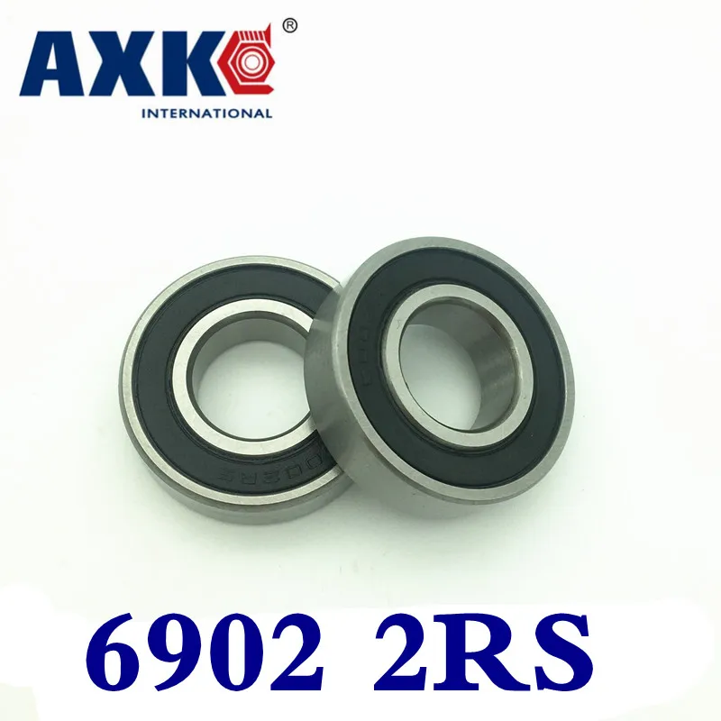 2019 реальные продажи стальной шарикоподшипник Axk 6902 2rs Abec 3 (10 шт.) 15x28x7 мм