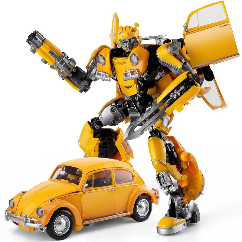 

Deformation Toys King Chinese Rhubarb Of Bee Alloy The Beatles Automobile Robot Toys LS07