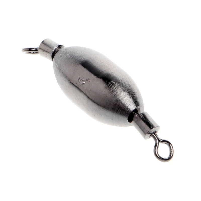 

3Pcs/Set Copper Sinker Fishing Swivels Rolling Lead Counterweight Tackle Accessories Fishing Tool Kit
