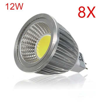 

LED Spot light LED MR16 COB 15W LED Bulb Lamp MR16 DC12V ,Warm White/Cold White led Spotlight High Power