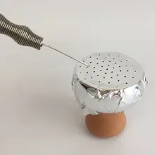 Весенний стиль кальян из нержавеющей стали покерная фольга отверстие мешок Дырокол иглы пирсинг инструмент Аксессуары