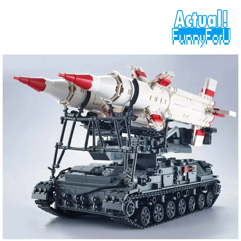 

XingBao 06007 SA-4 GANEF Military Army Tank Building Blocks Bricks Toys Educational For Children brinquedos Compatible legoINGly