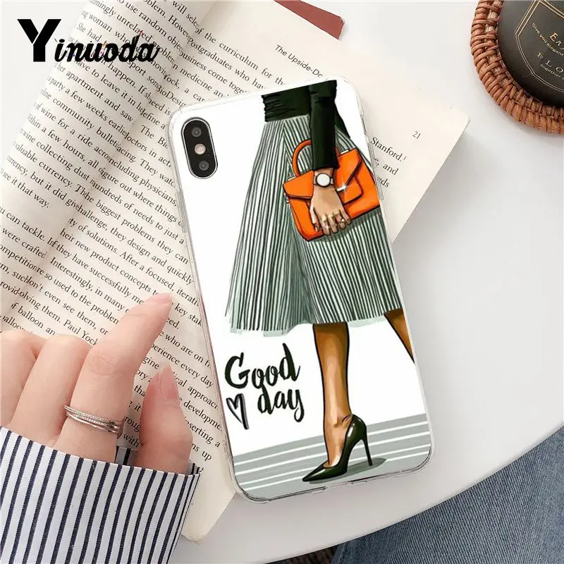 Fashion girl vacation shopping