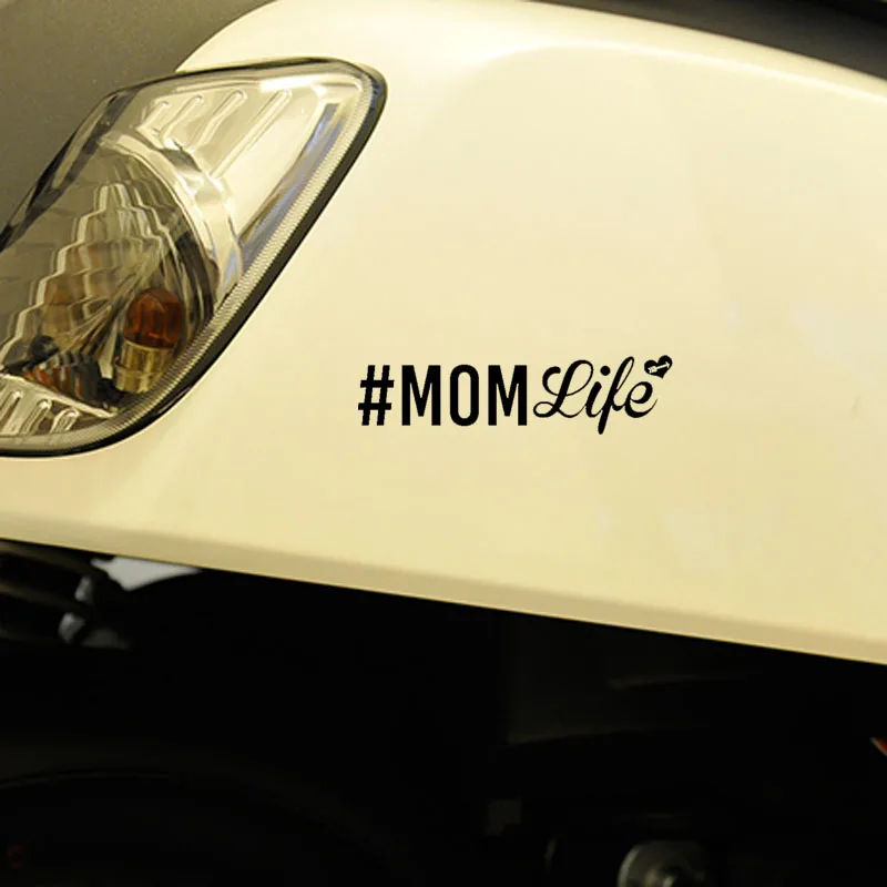 QYPF 15 5 см * 3 8 Мода # Mom Life Love виниловая наклейка на окна автомобиля Наклейка Декор