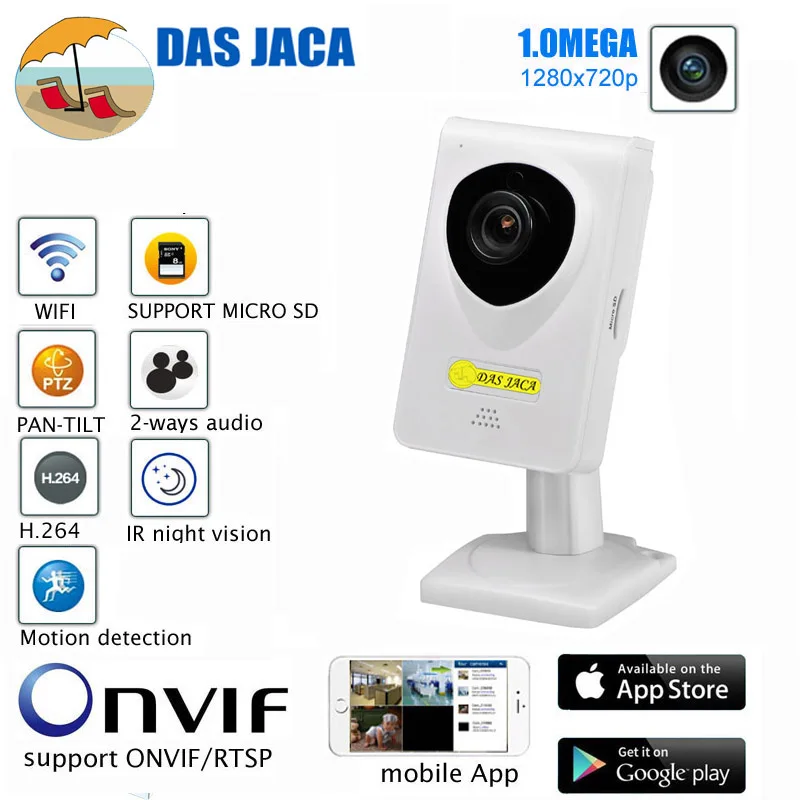 

1.0MEGA MINI IP Camera 720P HD Surveillance wifi Camera Infrared Night Vision 8M P2P Baby Monitor Security Camera mobile remote