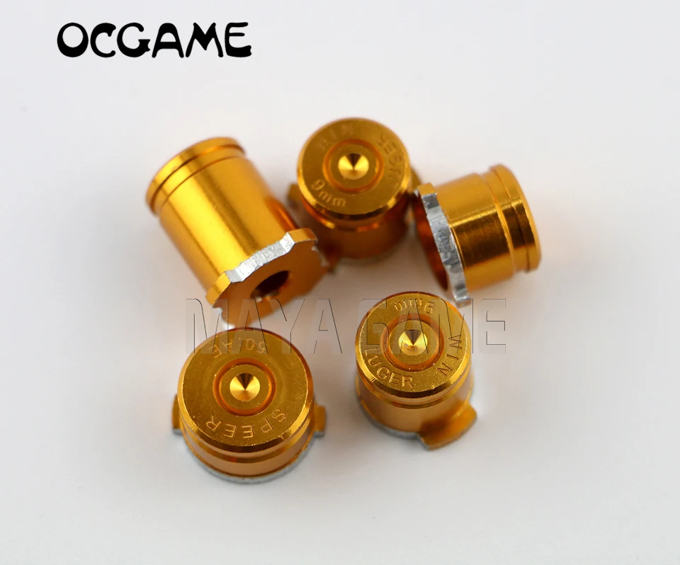 OCGAME 10 компл./лот высококачественные металлические кнопки из алюминиевого сплава