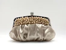 Apticot Chinesischen frauen Satin Sicke Handtaschen-kupplungs-partei-brautabendtasche Tasche Hand Geldbeutel-verfassungs-beutel Freie Verschiffen 03922-A