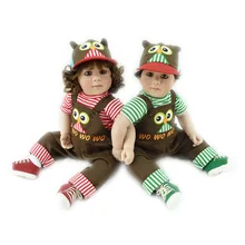 20 inch vinyl baby born girl and boy gift dolls