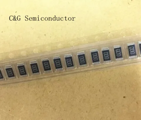 

100PCS 0 Ohm 2010 (5025) SMD SMT Chip Resistor, 2010 0R 5%