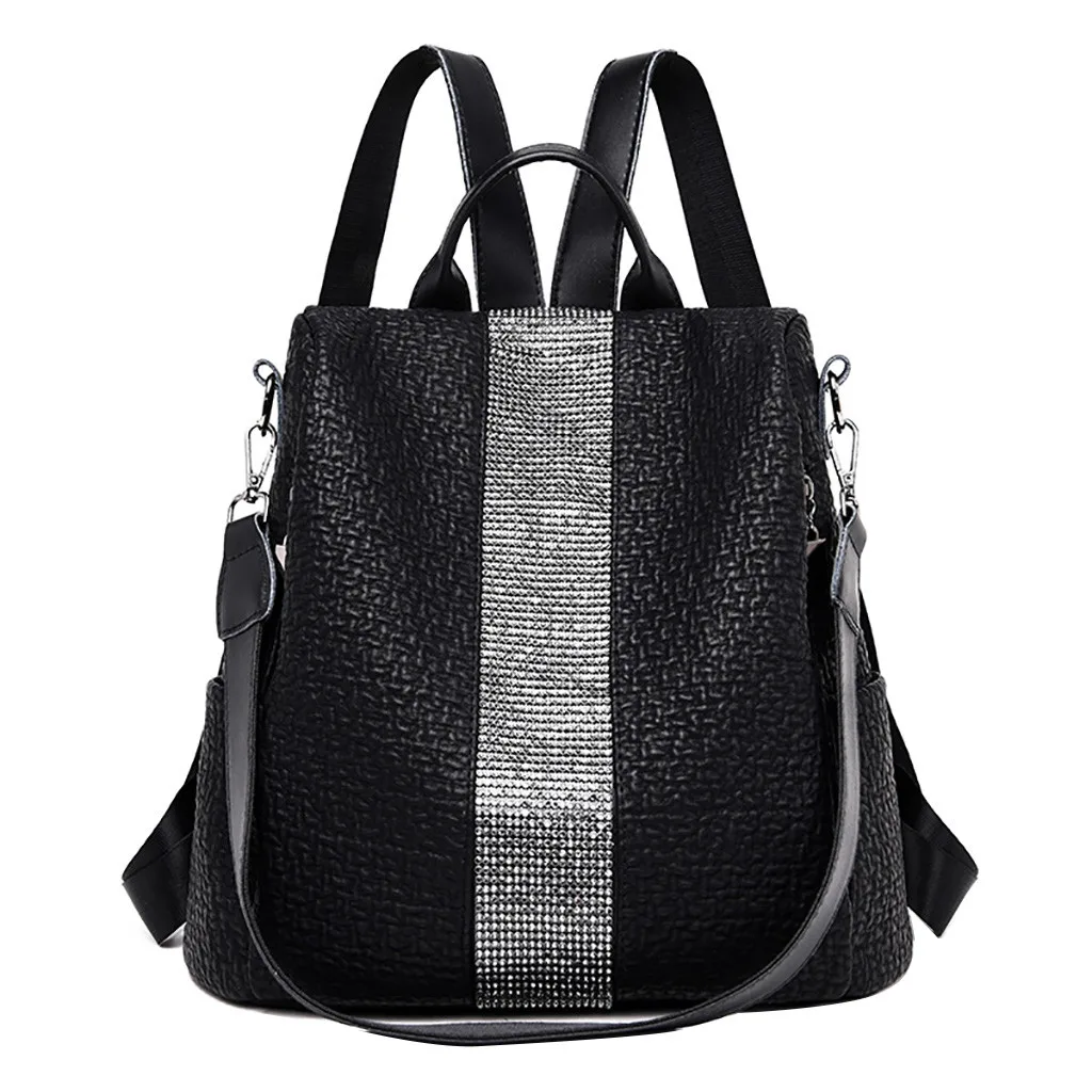 

2019 Tops Xiniu Travel Bags Women Larger Backpack Leisure Travel Backpack Soft Leather Elephant Pattern Bag