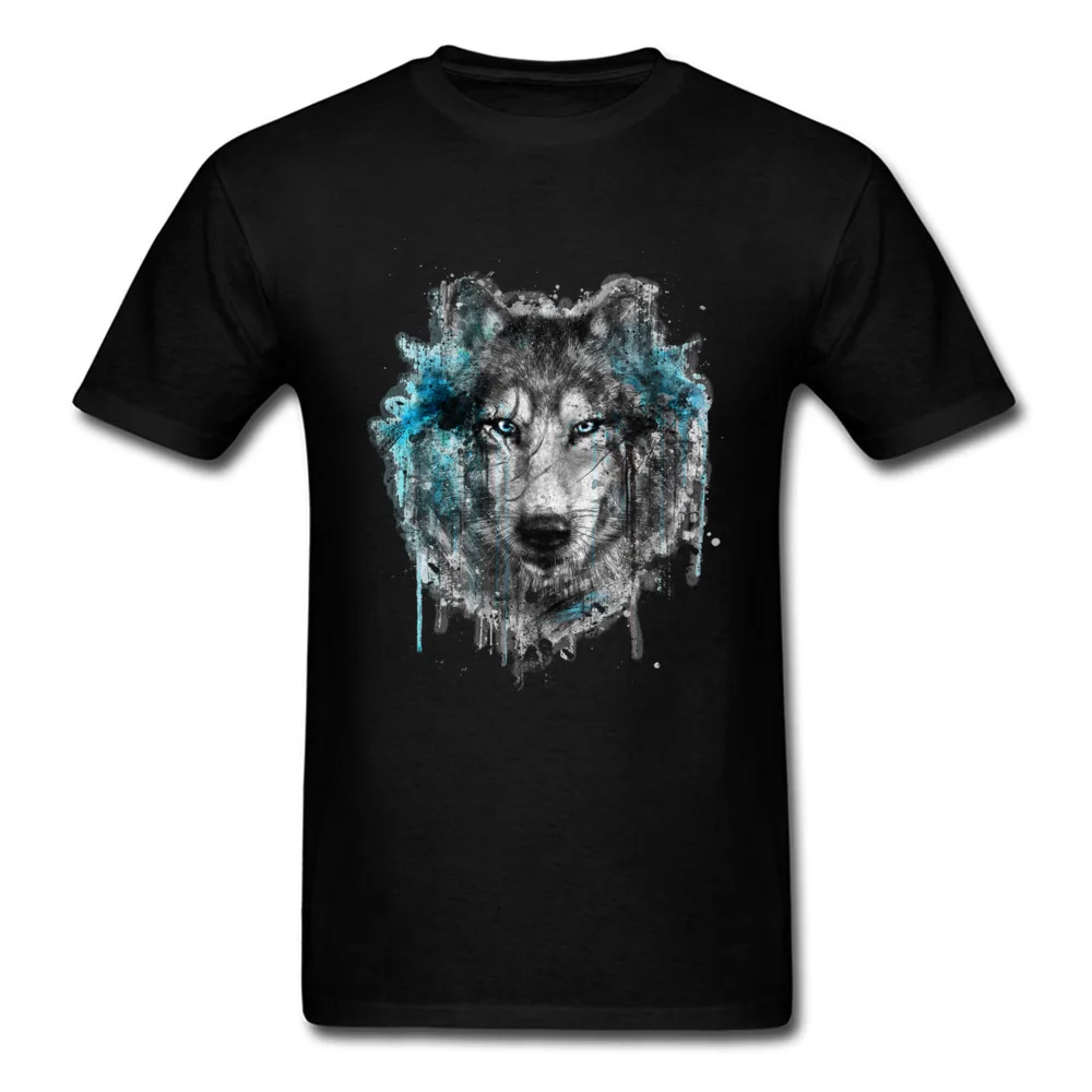 Retro Wolf T Shirts Oversized T shirt Men Tshirt Casual Sweatshirts NEW ...