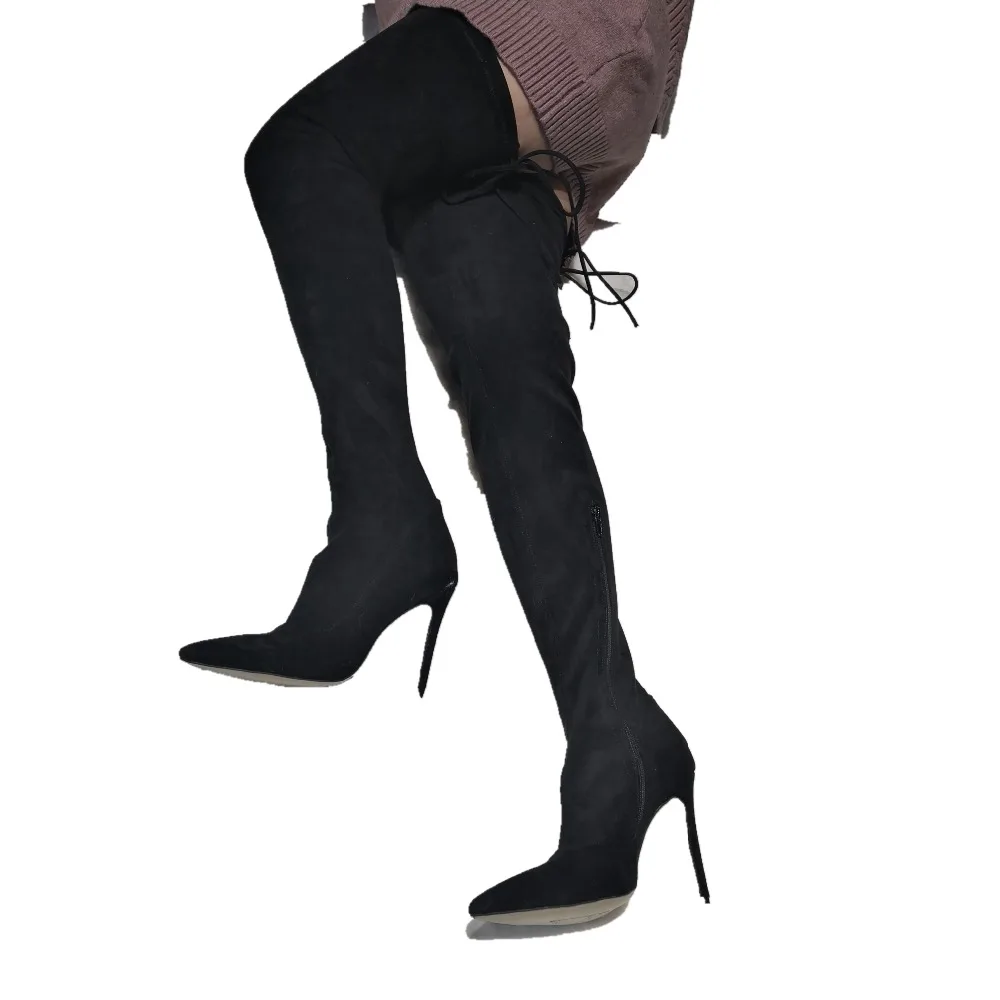 over the knee high heel boots near me
