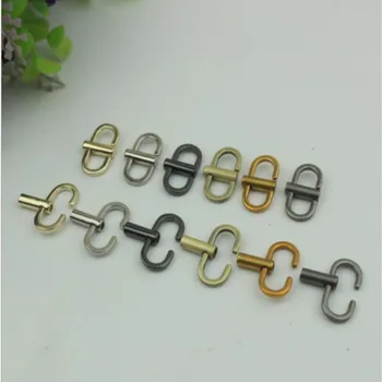 

10 pcs/lot Metal chain Package with Adjust the buckle chain shorten the buckle Package chain Length adjusting buckle