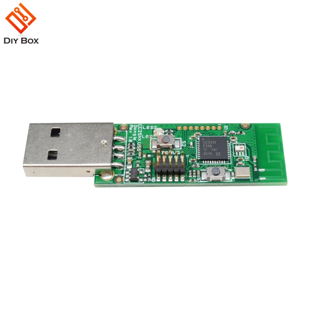 Беспроводной Zigbee CC2531 анализатор голых досок пакетного протокола модуль USB интерфейс ключ захват модуль пакета