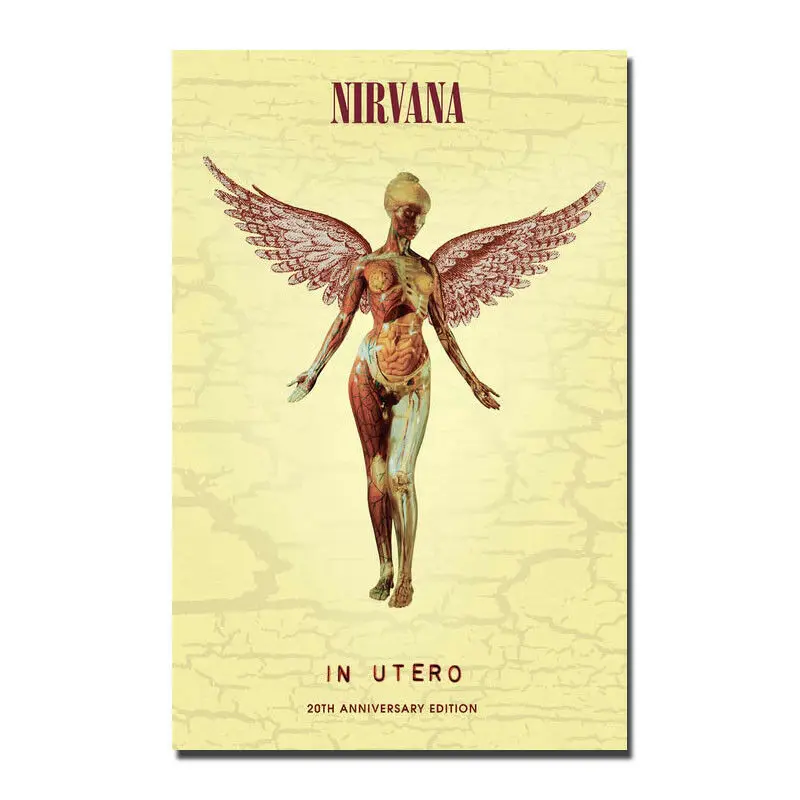 

Nirvana in utero Wall Sticker Home Decoration Silk Art Poster