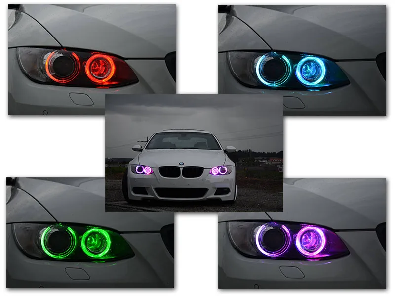 Высокотехнологичный wi fi контроллер E39 RGB светодиодный ангельский глаз для BMW E87 E60
