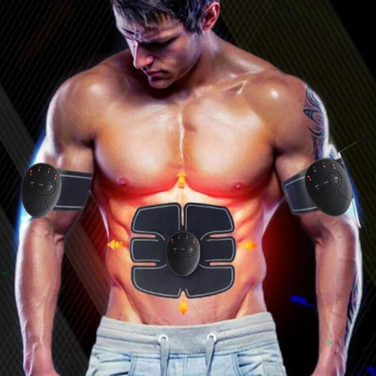 Abdominal machine electric muscle stimulator ABS ems Trainer fitness font b Weight b font font b