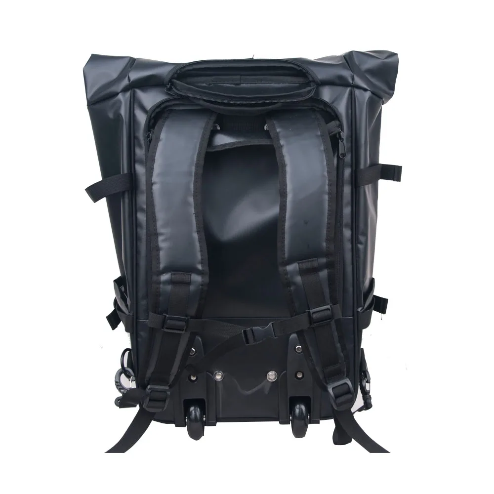 Godspeed высокое качество водонепроницаемый ПВХ рюкзак с колесами путешествия тележка рюкзак