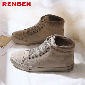 

2018 New Winter Women Boots Antiskid Fashion Casual Snow Boots Women Shoes Plus Size 35-44