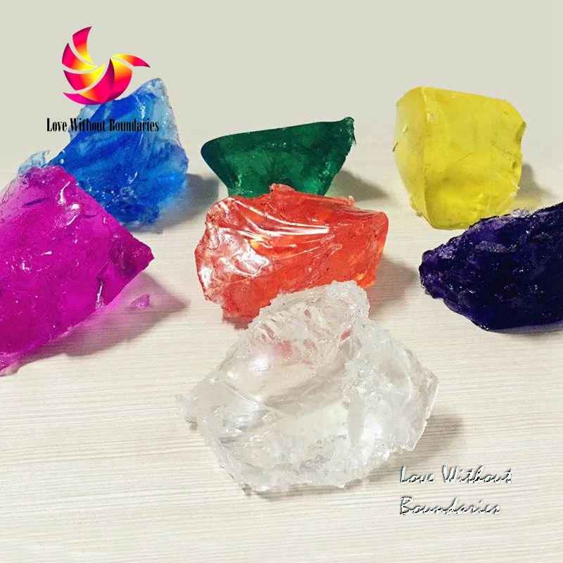 Raw material of wax candle, Jelly wax, Transparent gels, Wax crystal