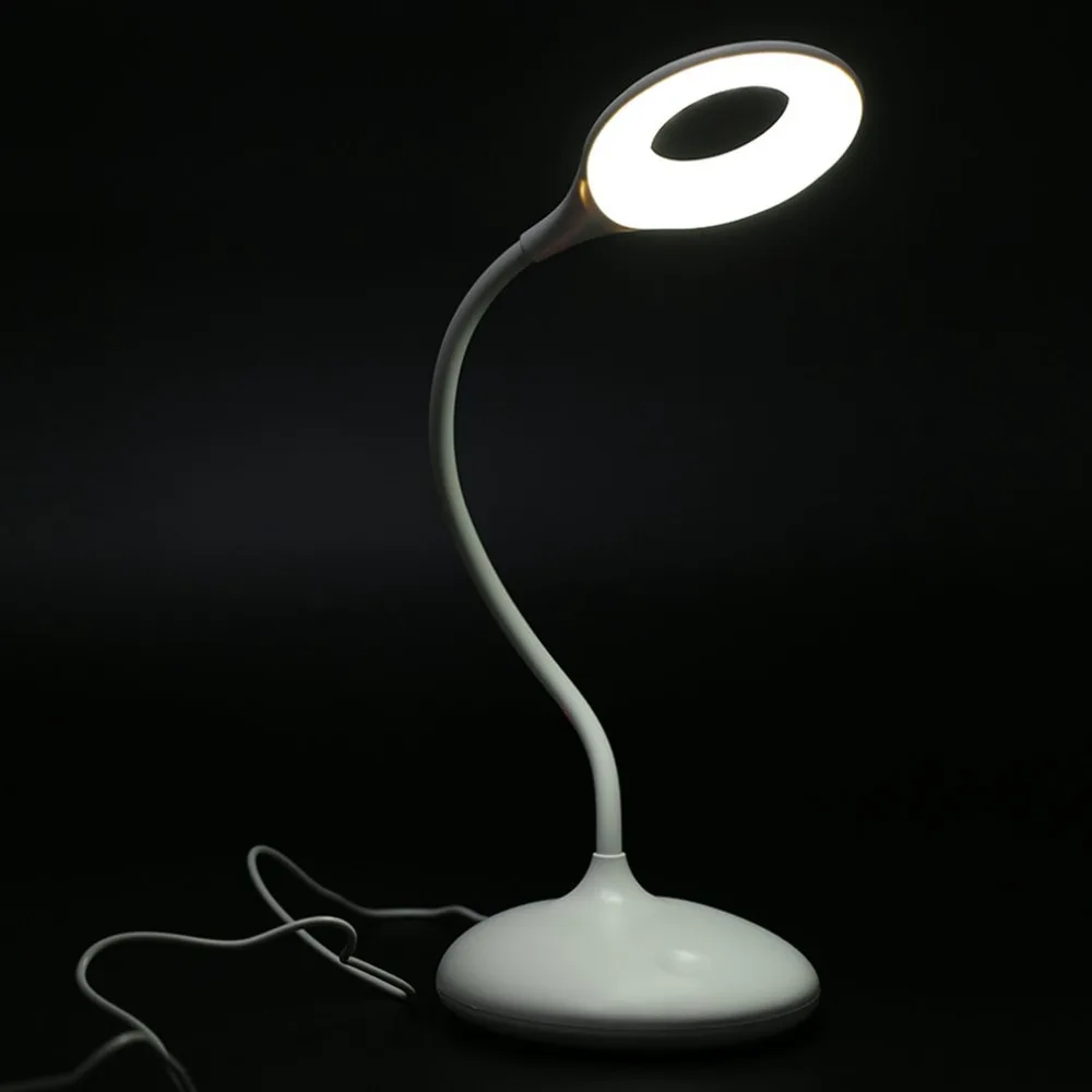 

2018 LED Table Lamp Touch Switch Desk Lamps Children Eye Protection Student Study Reading Dimmer Rechargeable Adjustable Angle