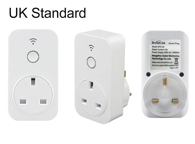 Broadlink WiFi Socket SP2 UKAUBRCL Std Wireless Wifi Socket Brazil Chile Plug Outlet Samrt Home Remote Control By Cellphone a