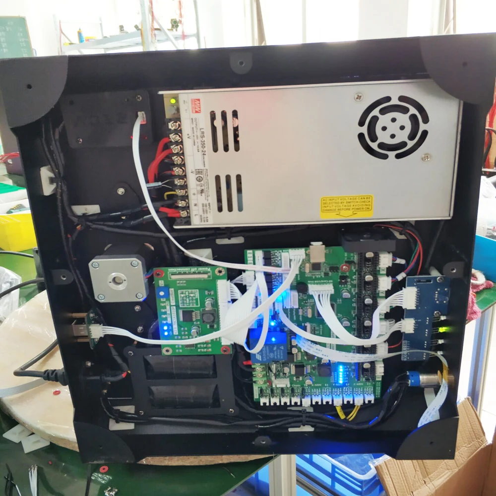 Creatbot جزء امدادات الطاقة ل 3d الطابعة 24 فولت/15a LRS-350-24 المباشر الحالي متنوعه/S-350W عالية الطاقة led 3d طابعة جزء