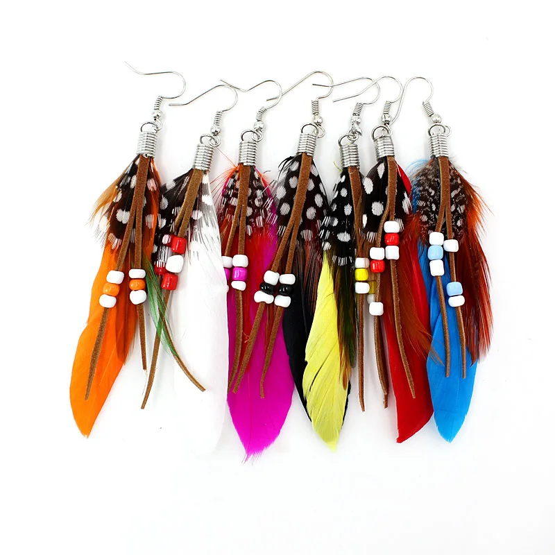 9 Short and Long Feather Earrings for Girls Feather Jewelry Ideas
