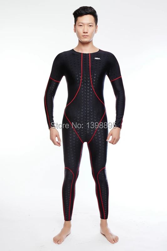 NSA competition swim suit sharkskin suit full body swimwear scuba