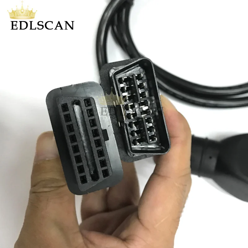 OBD 16Pin cable + 12Pin to OBD cable (4)