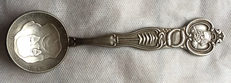 Немецкие монеты Маркса ложки|spoon| |