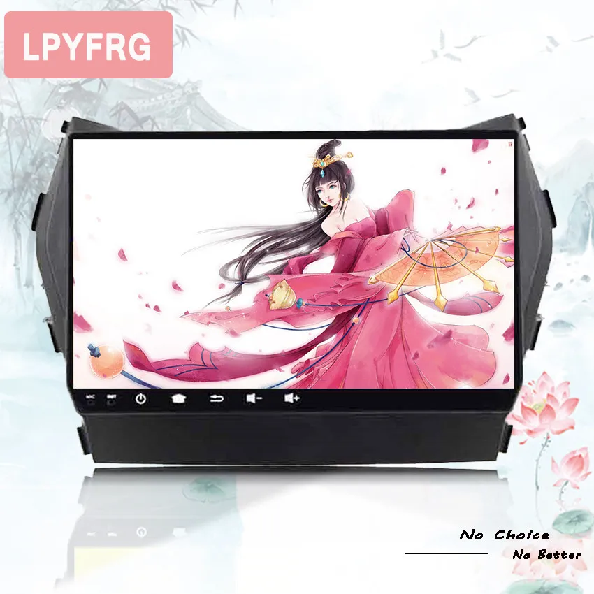 Best Octa Core RAM 4G ROM 64G Android 9.0 Fit Hyundai santa fe / ix45 2013 2014 2015 2016 2017 Car DVD Player Navigation GPS Radio 1