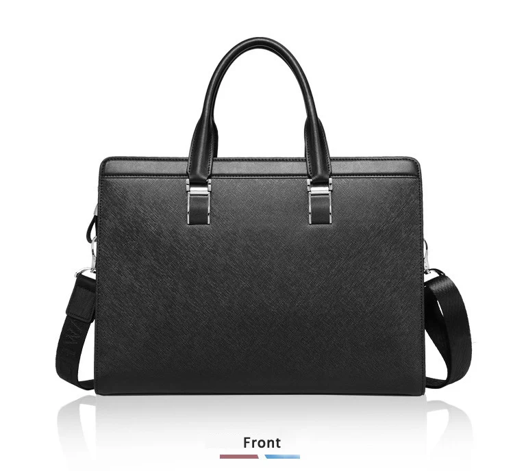 Дизайнерский мужской портфель, Кожаные мужские сумки, деловые мужские сумки-мессенджеры, роскошный брендовый мужской портфель s