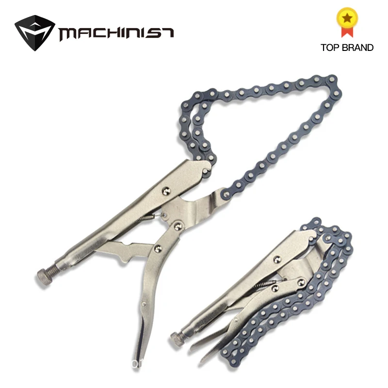 

1PC 10 inch Chain Pliers Effortless Pliers Adjustable Belt Pliers Pipe Pliers Quick Clamp