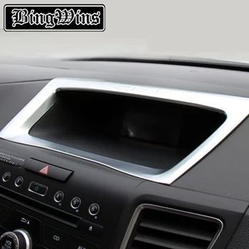 

Car styling Instrument table dashboard central display screen scope face decorate For Honda CRV Headlight adjustment cover trim