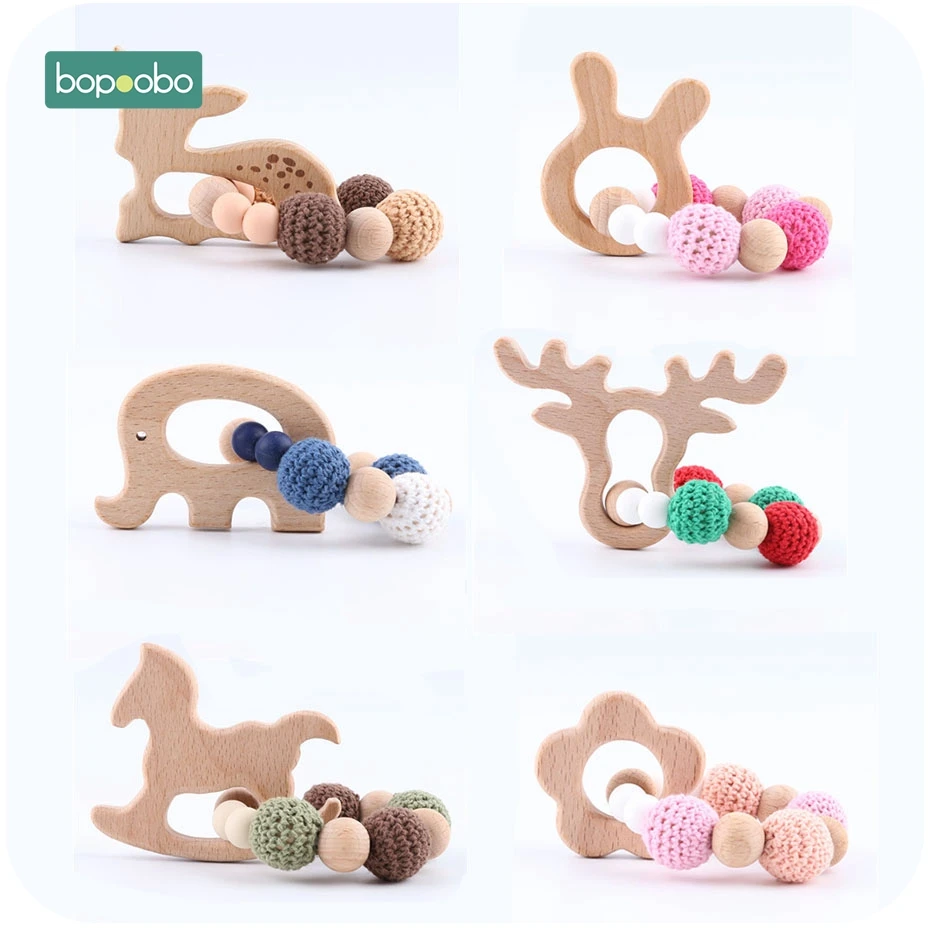 wooden rattle