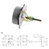 Mini Micro Small 3-phase Wind Turbines Hand Alternator Generator 3V-24v 12v New ► Photo 3/6