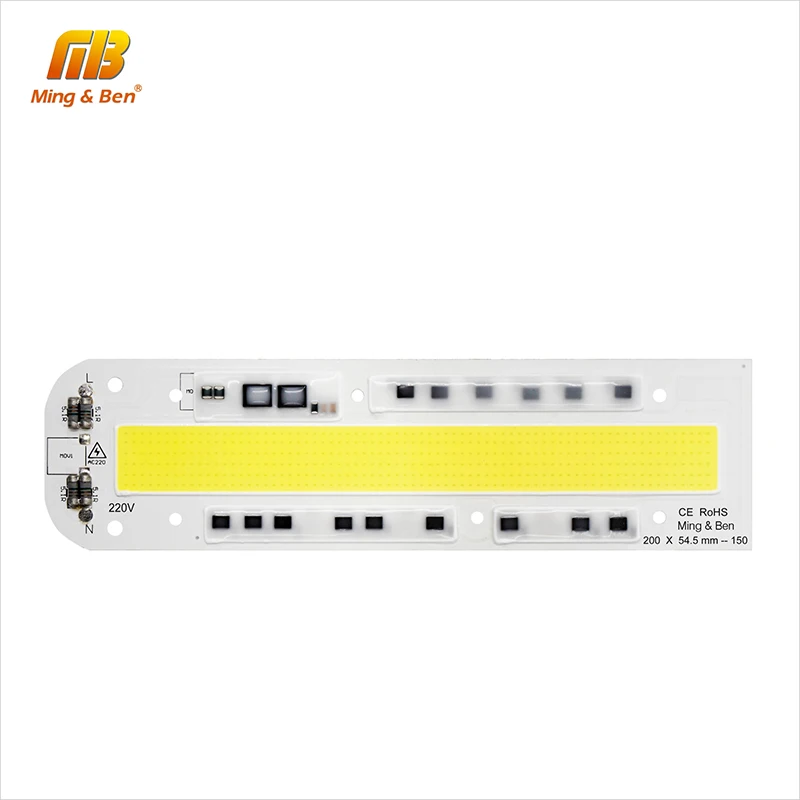 

LED COB Chip Lamp Beads 30W 50W 70W 100W 150W 220V 110V IP65 Smart IC Fit For DIY LED Floodlight Spotlight Cold White Warm White
