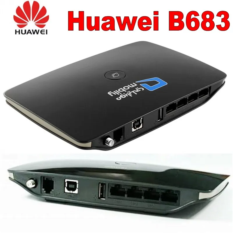 Открыл huawei B683 3g 4g беспроводной маршрутизатор 3g Wi-Fi dongle 3g WCDMA cpe автомобиля маршрутизатор с usb порт pk b681 b660 e5172 b970 b880